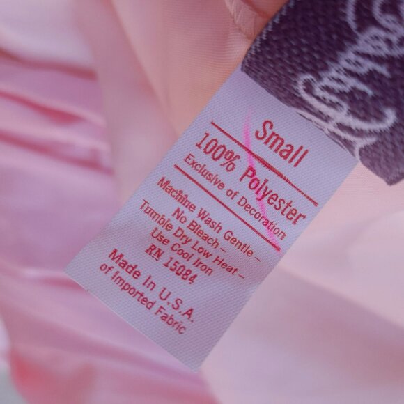 Hidden Fantasies Pink Nightgown & Bedjacket Vintage 80s Peignoir Set Small - Picture 12 of 16